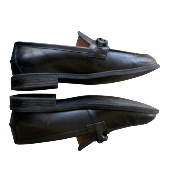 COLE HAAN Stassi Chain Trim Leather Bit Loafers 7.5 - Picture 15 of 16